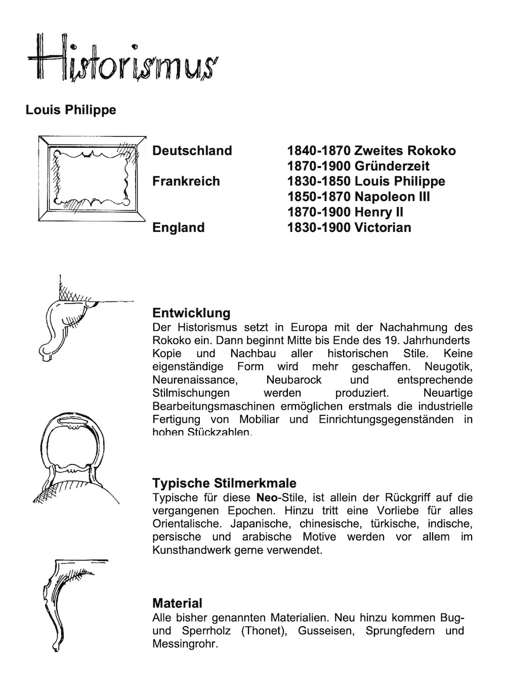 Historismus Louis Philippe