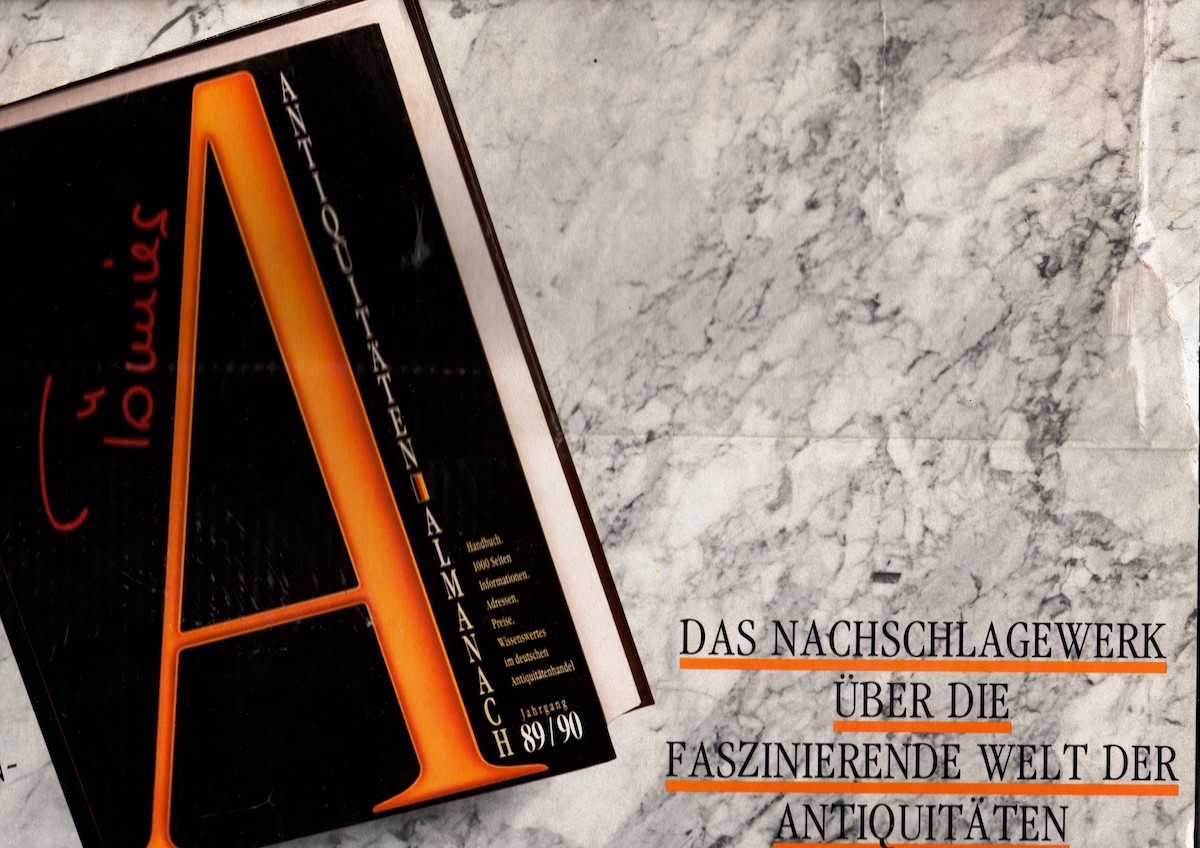 Das Antiquitäten - Nachschlagewerk 