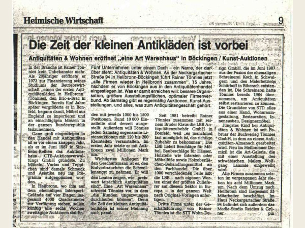 Heimische Presse - Heilbronner Stimme