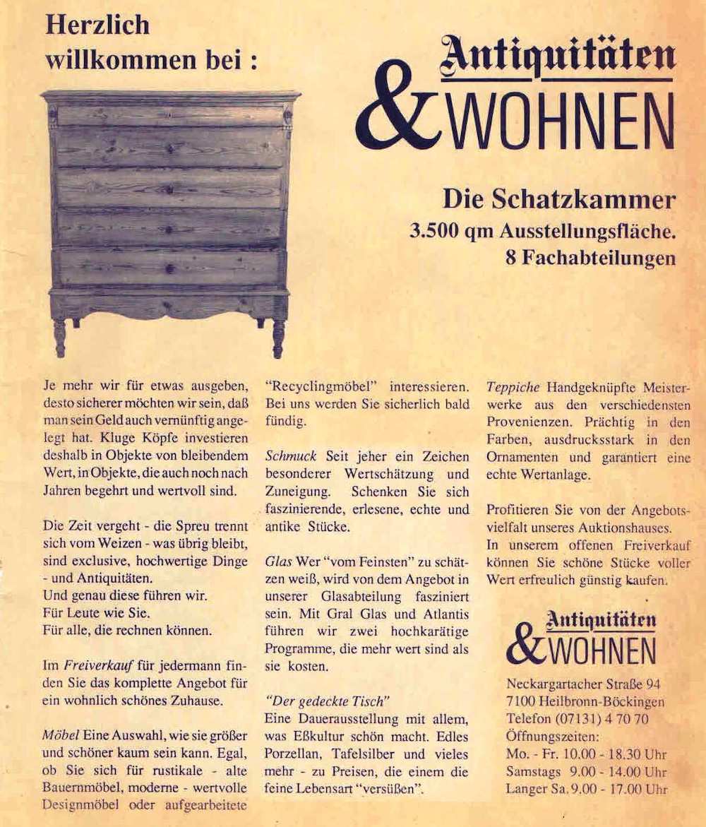 Antiquitäten & WOHNEN