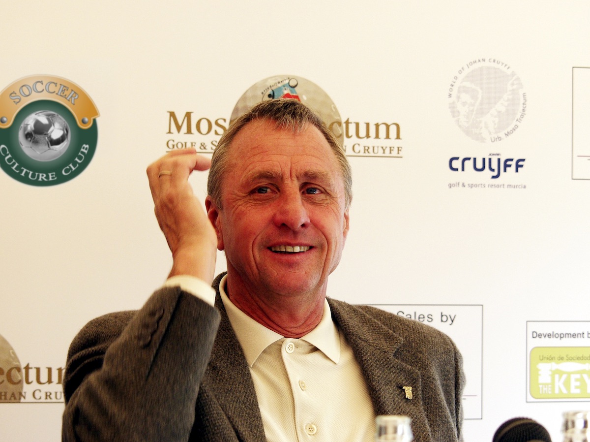 Joint Venture Partner Johan Cruyff