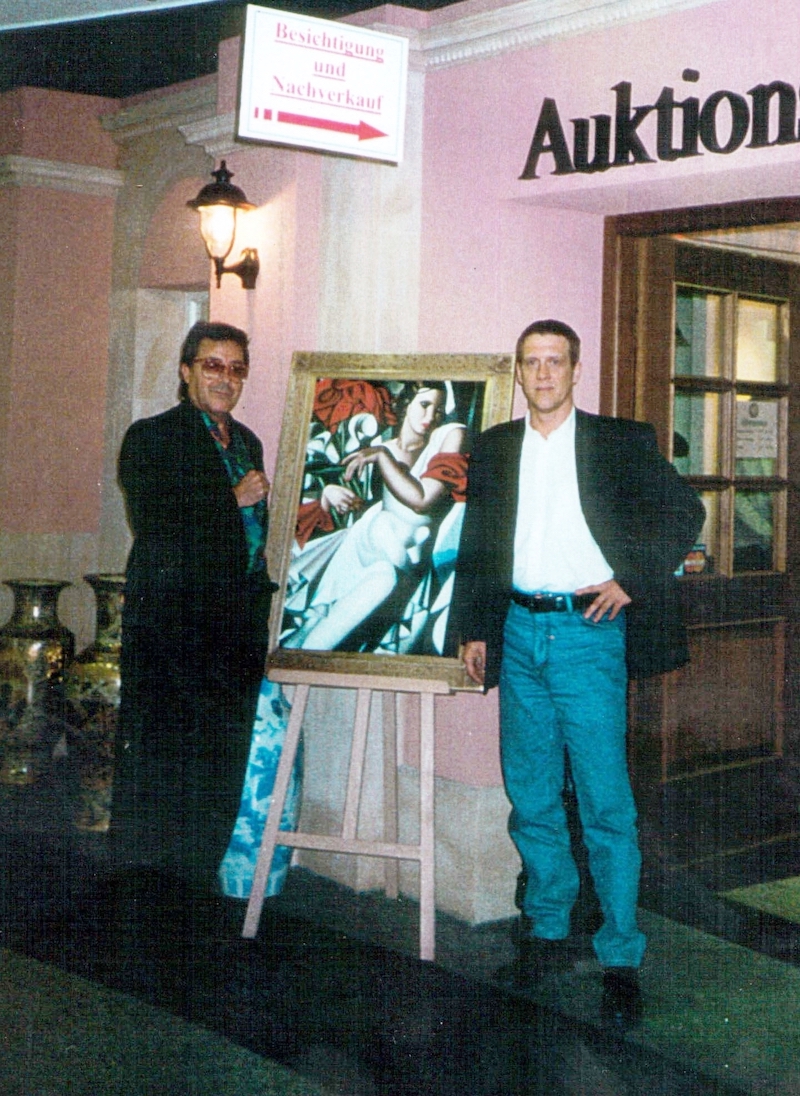 Kooperationspartner Charles Billich und Rainer Tönnies