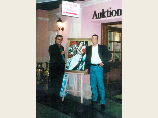 Kooperationspartner Charles Billich und Rainer Tönnies