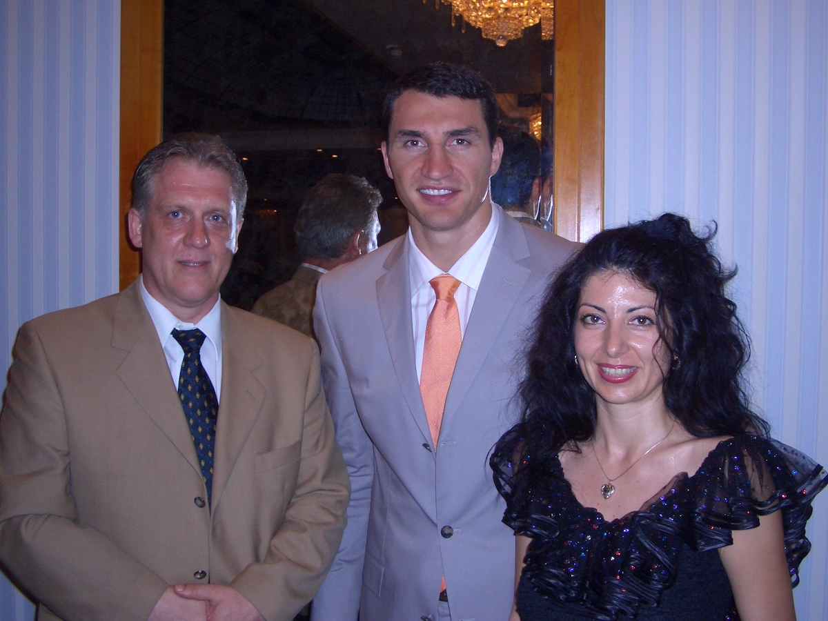 Unesco Gala 2005, Gespräch mit Wladimir Klitschko
