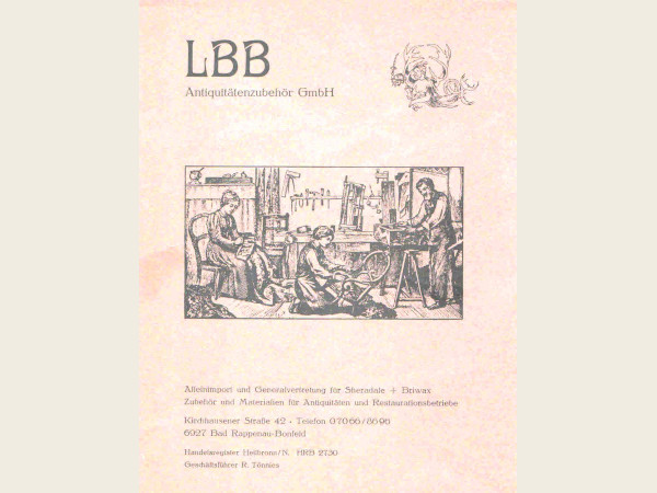 1981 Gründung der LBB Antiquitätenzubehör GmbH