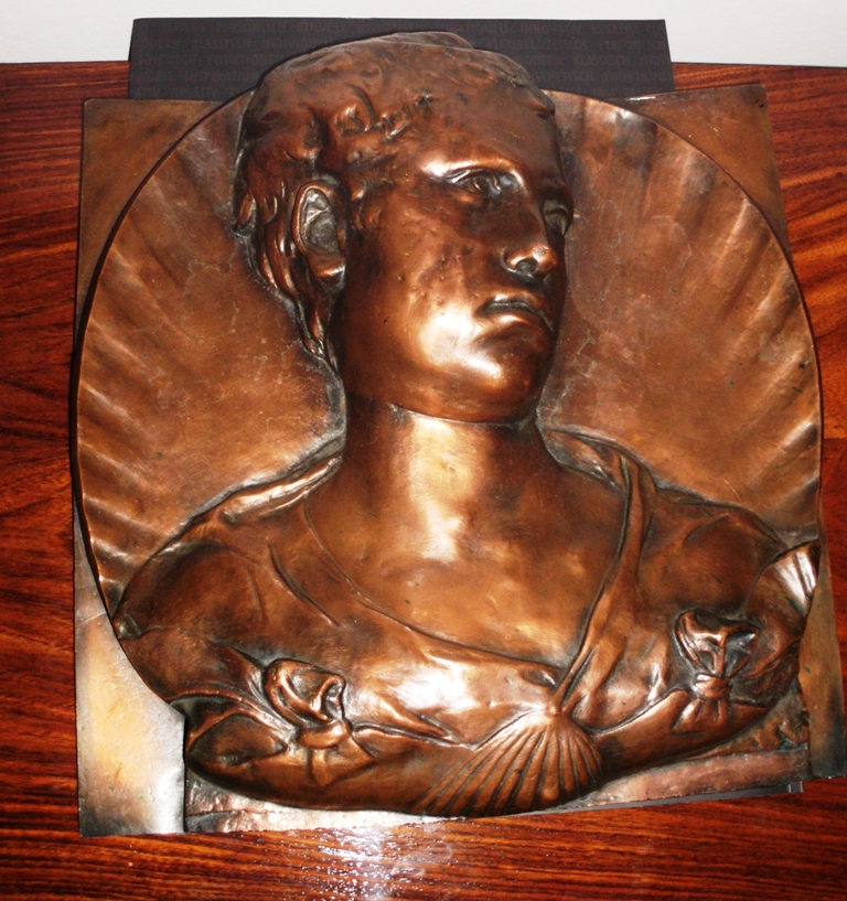 Maria Theresia Gedenkplatte  Skulptur