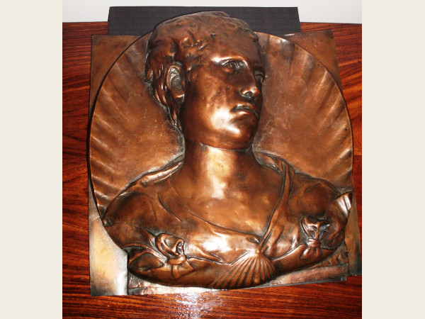 Maria Theresia Gedenkplatte  Skulptur