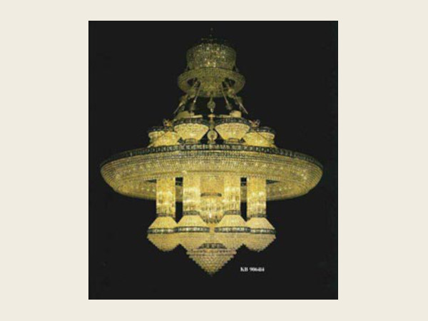 Palastlampe von DECOLIGHT, 1994, wunderschön, aber zu groß ( Höhe 5m )...