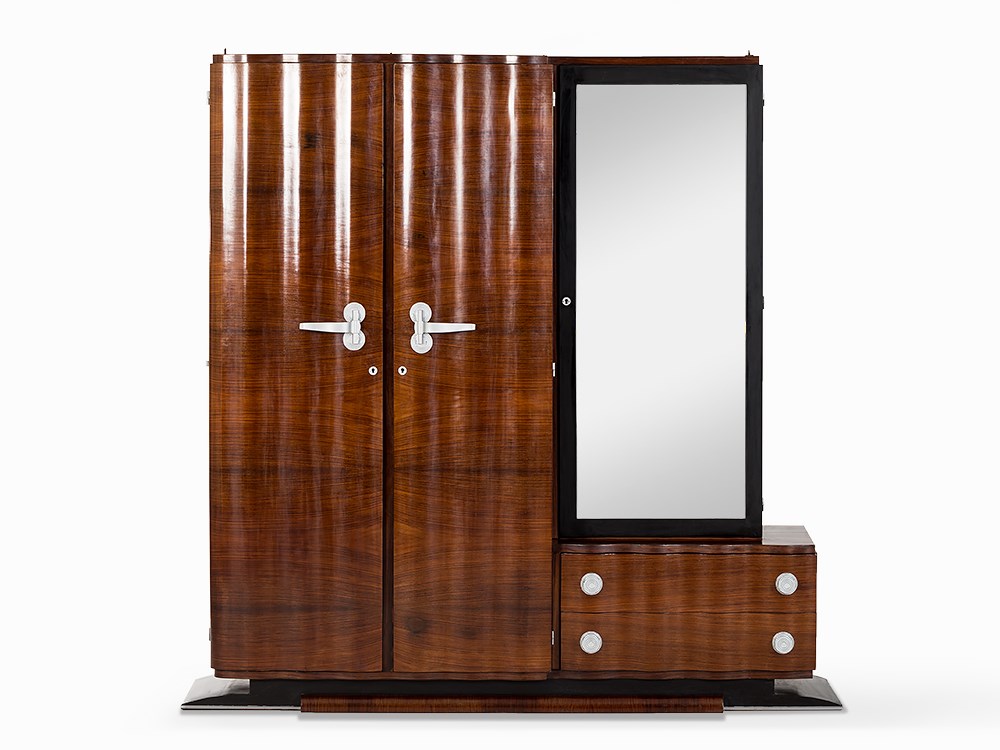 Art Deco Schrank, Frankreich um 1925, J. Leleu