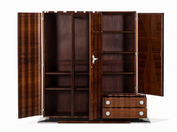 Art Deco Schrank, Frankreich um 1925, J. Leleu