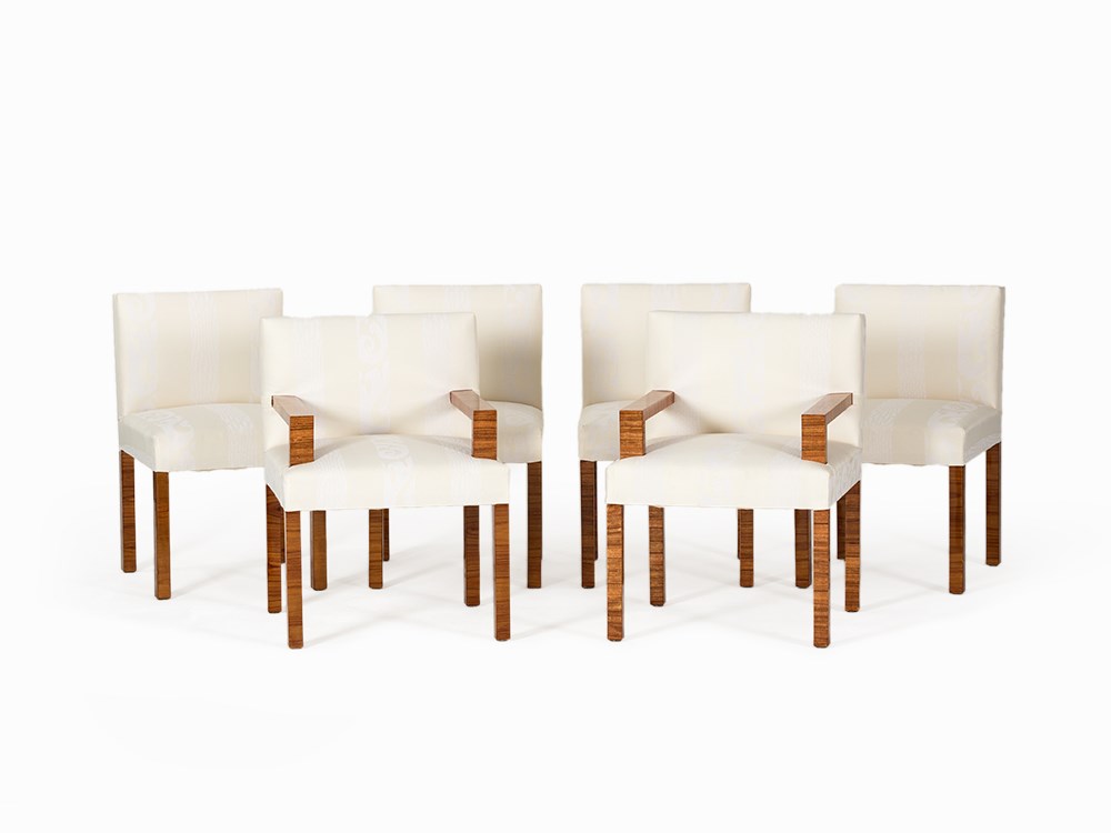 Art Deco Stühle, von HESS & ROM, Berlin 1928