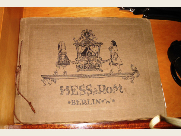 Einzelanfertigung von HESS & ROM, Berlin 1928