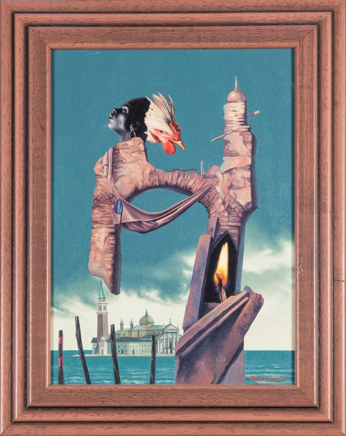 Fantastischer Realismus, P. Marinov, Bulgarien