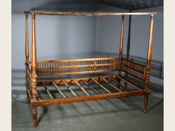 Opiumbett China 1920  Fundort Hamburg-St. Pauli