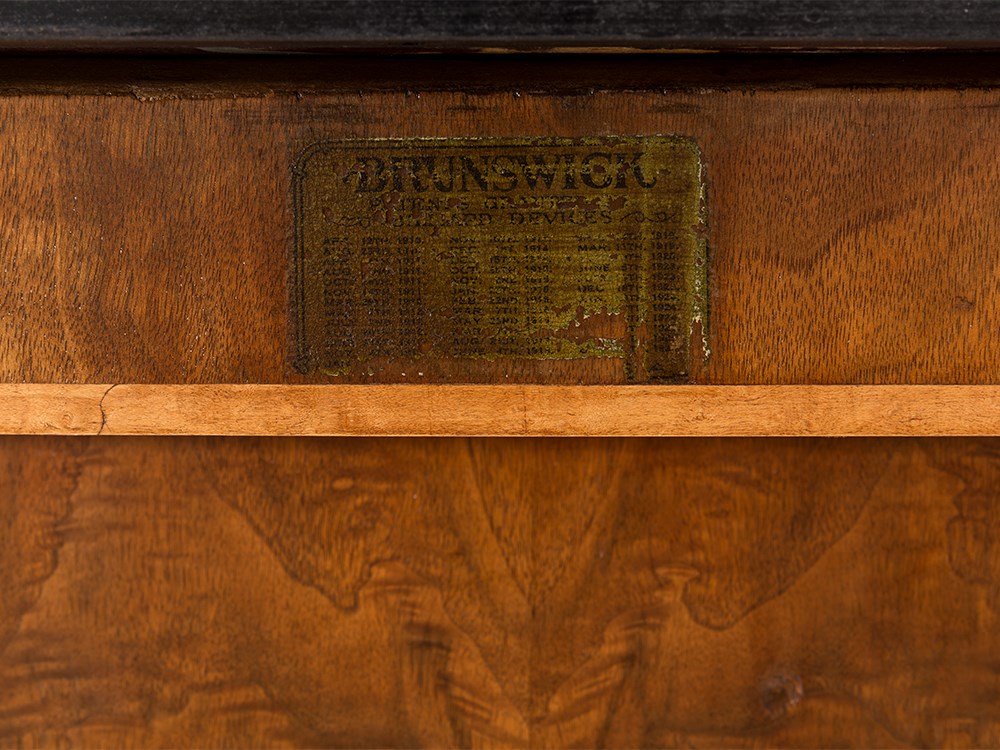BRUNSWICK Billardtable MONARCH 1928