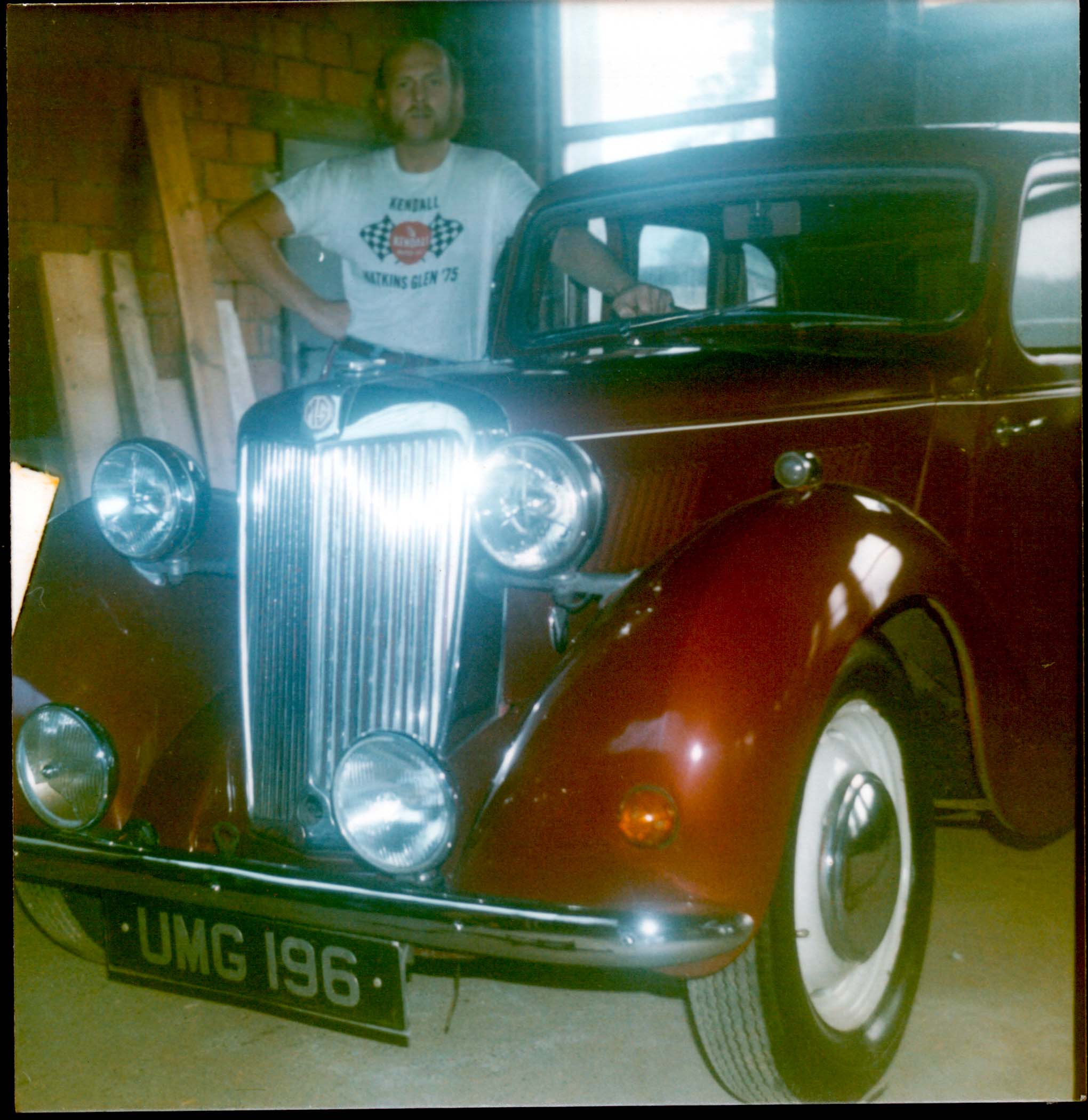 Auf eigener Achse überführter 1. Oldtimer, ein MG Y Bj. 1953...