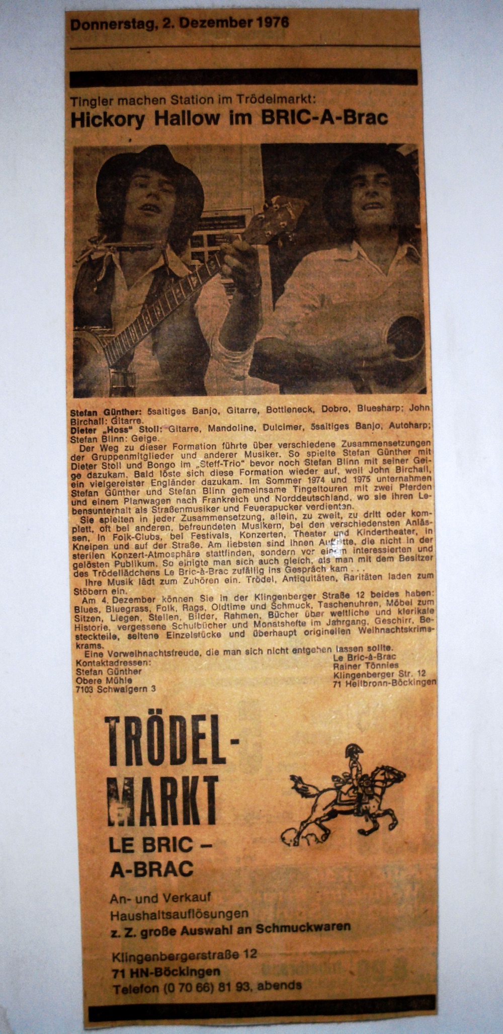 Erster Kulturabend im Hause...